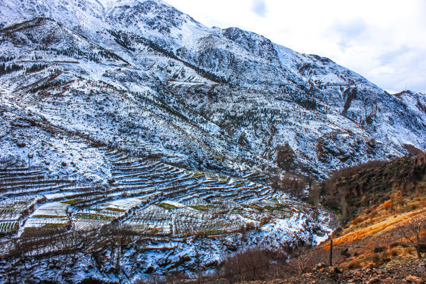 the High Atlas Mountains in Morocco, the village of TAchdirt