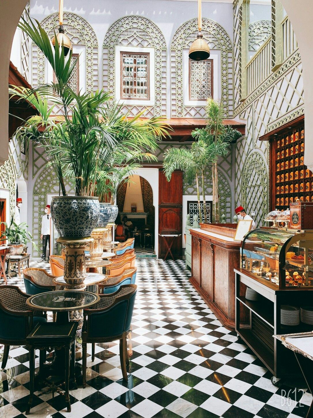 Dar El Bacha Palace Marrakech exterior view