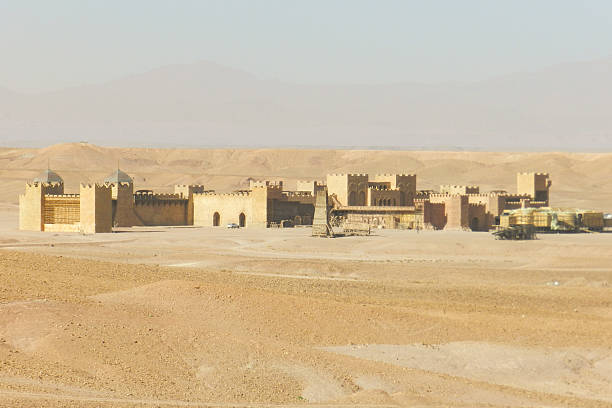 The famous film set at Ouarzazate in Morocco